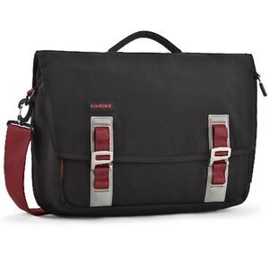 Timbuk2 Command Laptop Messenger Bag - Black Red 17" Commuter